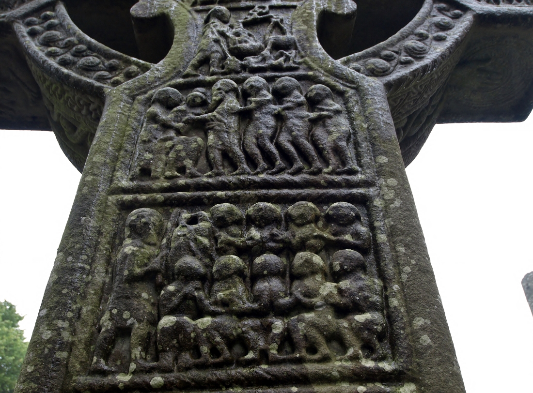 Monasterboice - détail de la croix de Muiredach