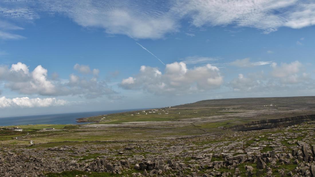 Inishmore, montée au fort préhistorique Dun Aengus
